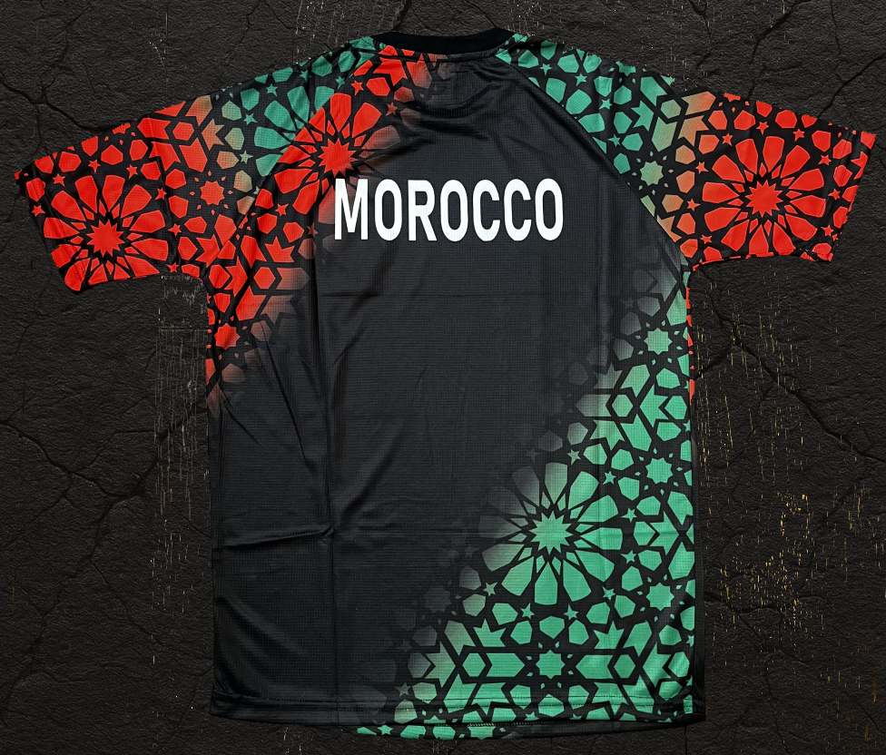 Moroccan Mosaic Jersey – Atlas Midnight Edition