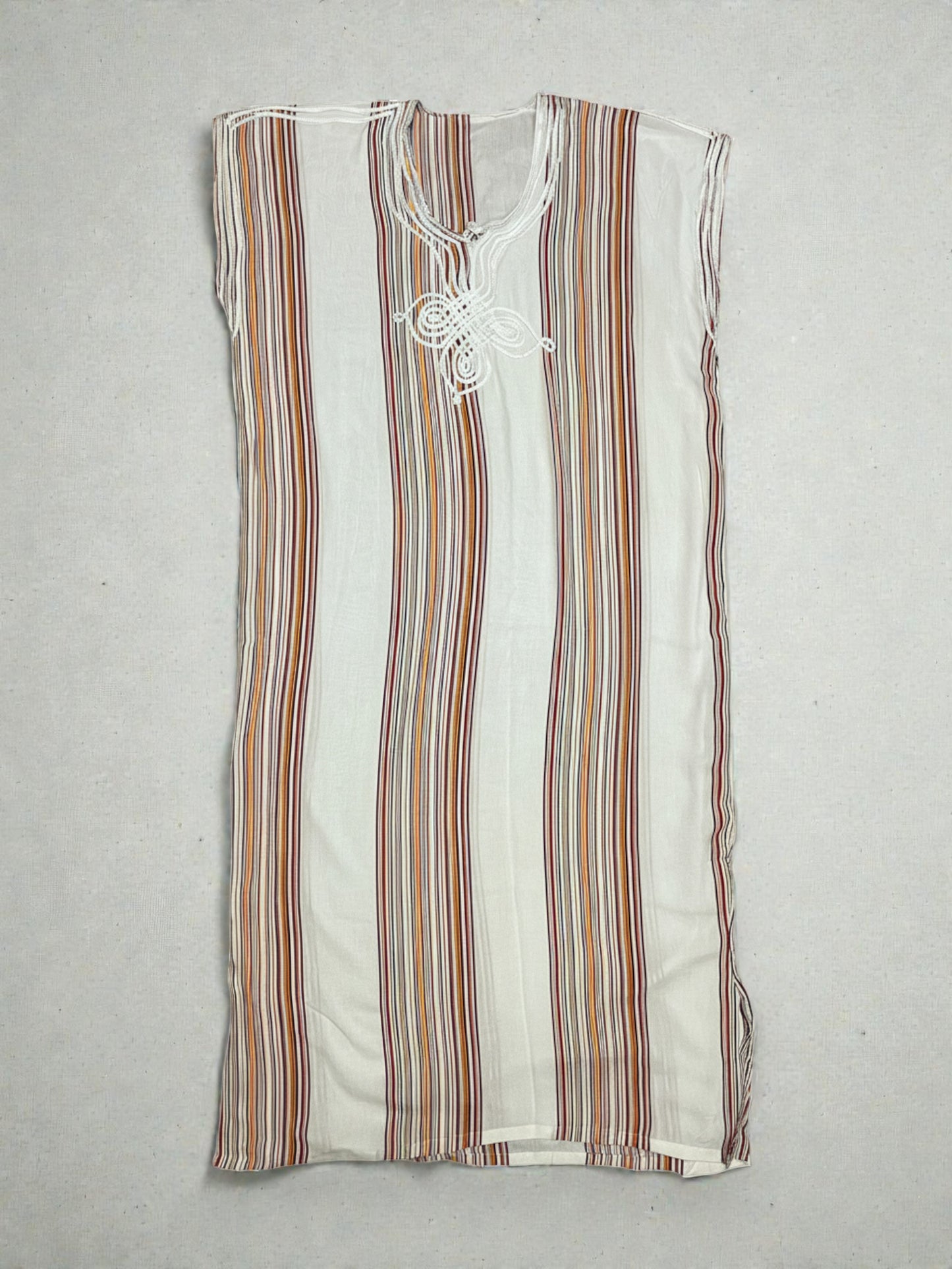 Classic Moroccan Striped Gandora