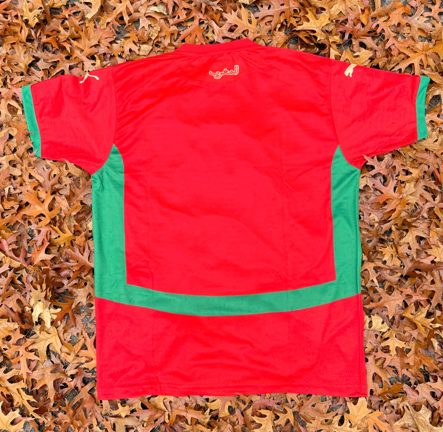 Morocco National Team Jersey – Classic Red & Green