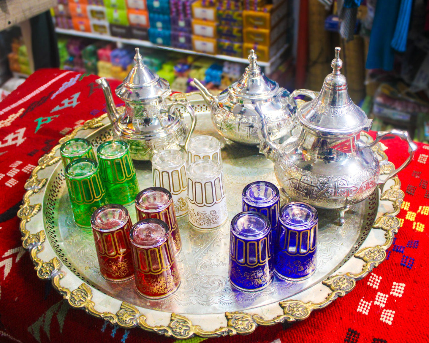 Royal Moroccan Tea Cups