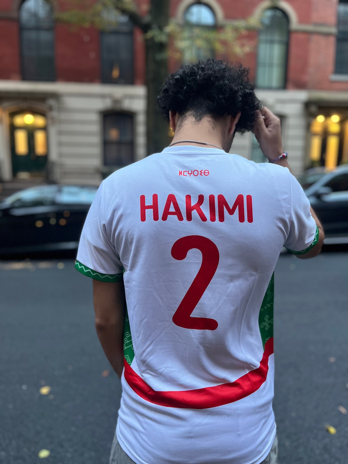 Morocco Hakimi Jersey – White Edition